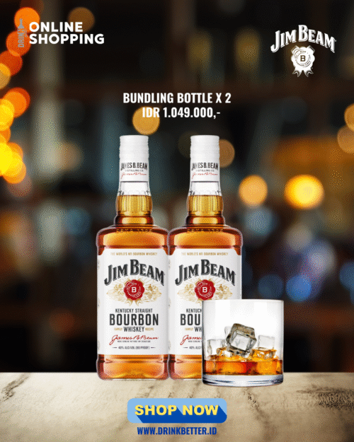 [ promo ] bundling 2 bottle jim beam