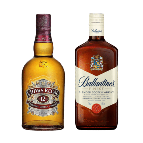 [ promo hut ri 80 ] pairs bottle ballantine's finest + chivas regal 12 yo