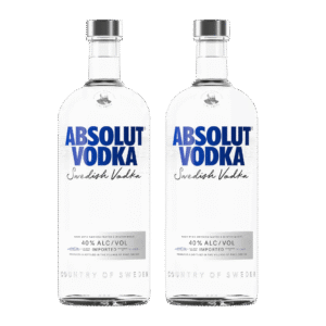[ promo ] absolut vodka bundling 2 bottles