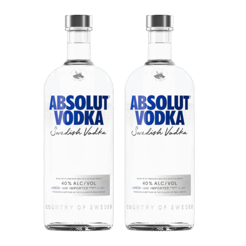 [ promo ] absolut vodka bundling 2 bottles