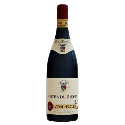 vidal fleury cotes du rhone rouge 2021